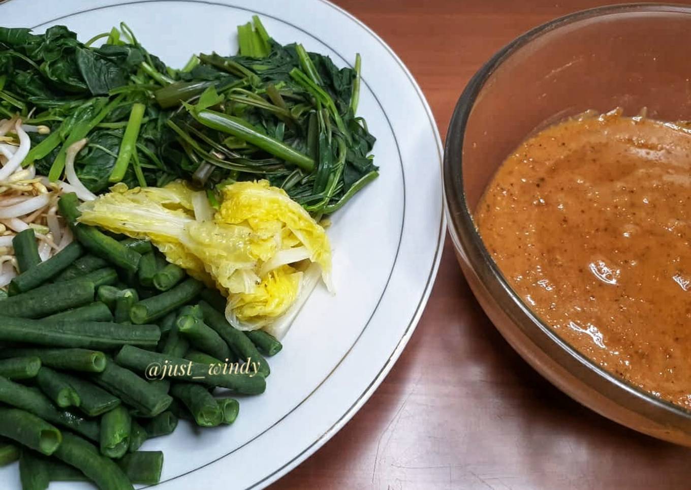 Pecel Sayur enaaaakkk