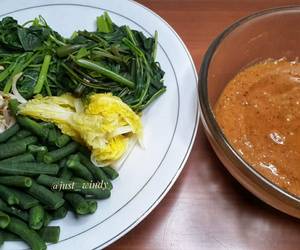 Resep mudah Pecel Sayur enaaaakkk Yummy Mantul