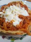 Tostadas de tinga de #Pollo para flojillos