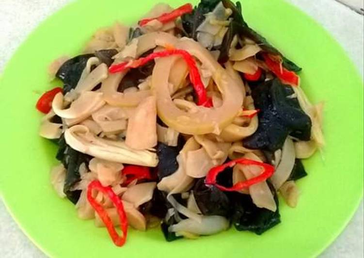 Resep Sayur Rebung dan jamur yang Menggugah Selera