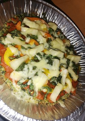 Una foto de Pizza de brócoli