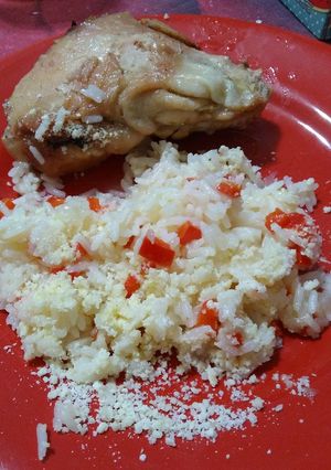 Una foto de Arroz frito