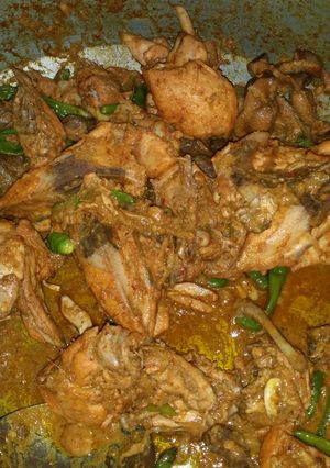 A picture of Brown chicken.