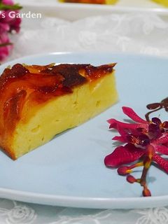 免烤箱--電子鍋做蘋果起司蛋糕 的食譜成品照片