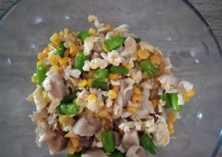 Orak Arik Telur Jagung Orak Arik Telur Jagung