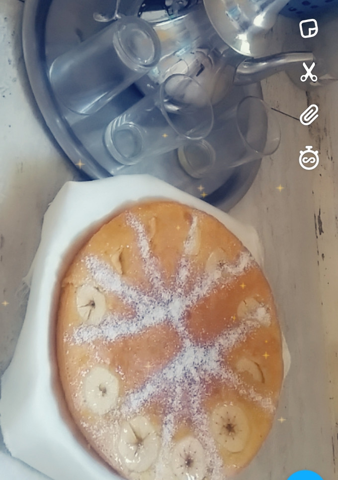 صورة لوصفة كيك تفاح اقتصادي يومي