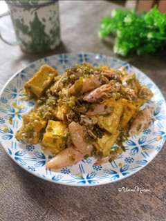 Foto resep Cumi Asin Tahu Sambal Hijau