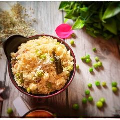 Peas upma A picture of Peas upma.