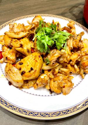 乾鍋田雞 的食譜成品照片