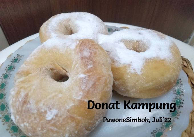 Cara bikin Donat Kampung Cara bikin Donat Kampung
