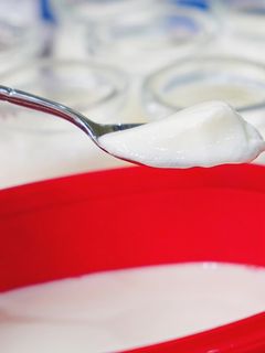 Hình của món Sữa chua dẻo.