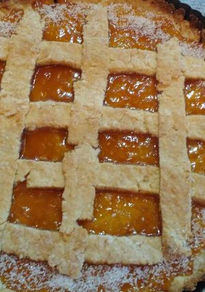 Una foto de Pastafrola de durazno 🍰