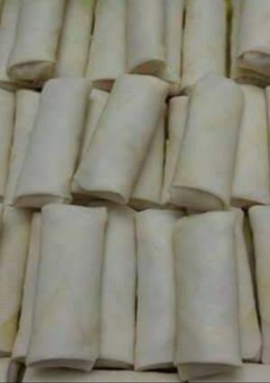 A picture of Spring rolls.