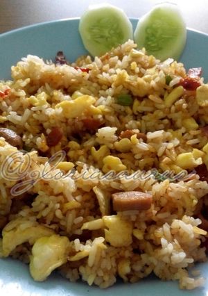 Foto resep Nasi Goreng Bacon (non-halal)