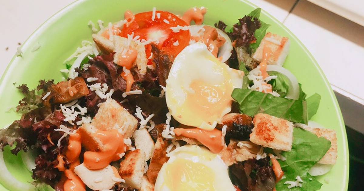 30 resep caesar salad enak dan sederhana - Cookpad