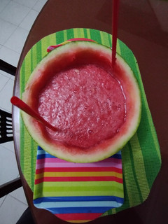 Una foto de Cóctel de patilla