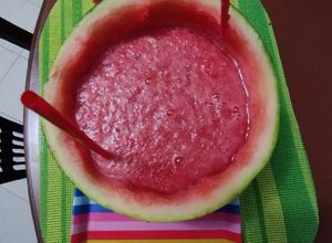 Una foto de Cóctel de patilla