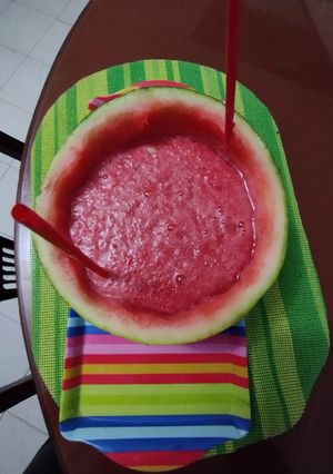 Una foto de Cóctel de patilla