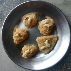 A picture of Milk Cake.