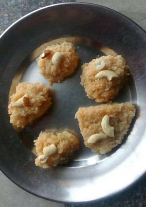 A picture of Milk Cake.