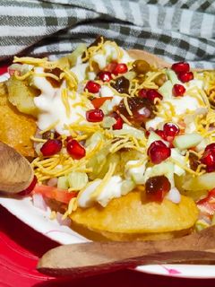 পাপড়ি চাট (Papri Chat Recipe in Bengali) রেসিপির প্রধান ছবি