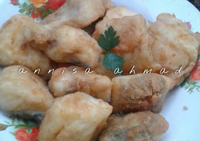 Bagaimana Membuat Gurame goreng tepung Anti Gagal