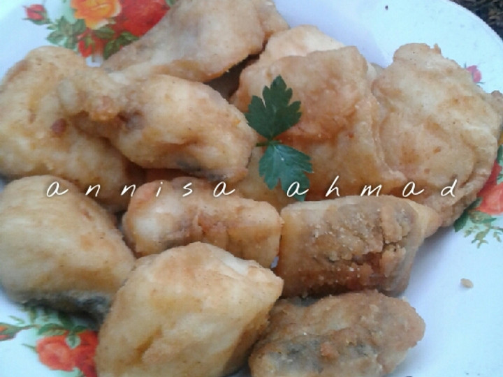 Bagaimana Membuat Gurame goreng tepung Anti Gagal