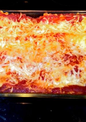 A picture of Lasagna.