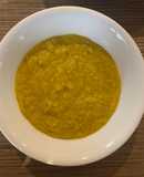 Crema de zapallo con quinua y cúrcuma
