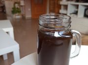 Una foto de agua panela