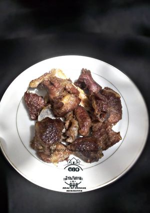 A picture of Fried beef.