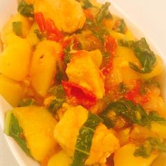 A picture of Chicken pot dish.