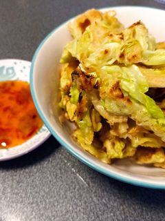 Una foto de Panqueques de repollo