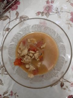 Foto resep Ayam Tomat Kuah Santan (MPASI)
