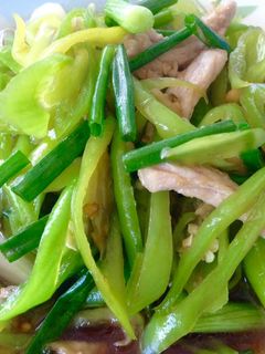 รูปของ หมูผัดพริกหยวก