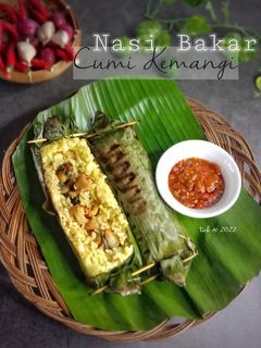 Foto resep Nasi Bakar Cumi Kemangi