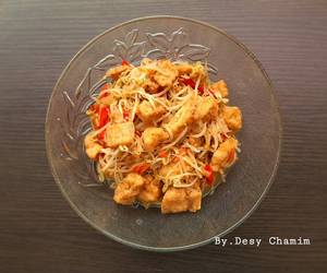 Masakan Unik Tumis Tauge Tahu Pong Sedap Nikmat