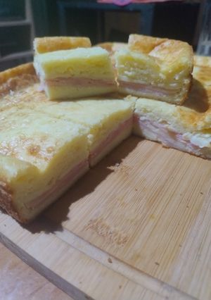 Una foto de 15/11 📅 🙏🏻Torta de fiambre en 10 minutos ❤️