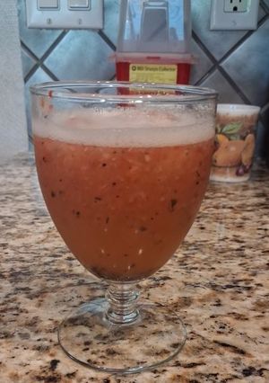 A picture of Fruit Mocktail.