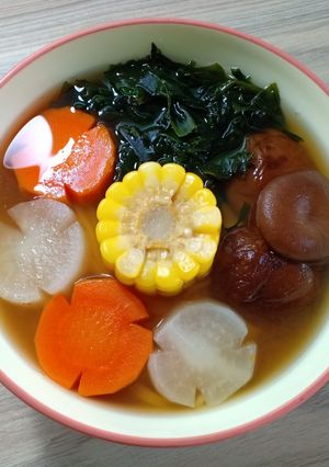 Hình của món Canh rau củ nấm (Món chay).