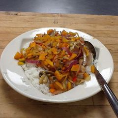 A picture of Stir fry.