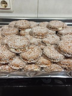 Una foto de Galletas de coco