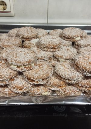 Una foto de Galletas de coco