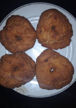 A picture of Homemade doughnut.
