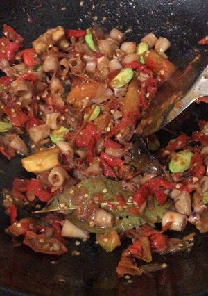 Foto resep Sambal cumi asin