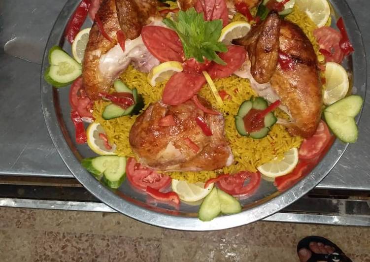 كبسه بالدجاج