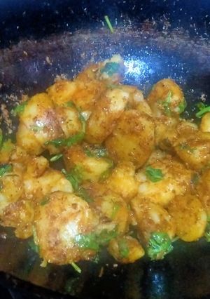 A picture of Crispy potatoes.