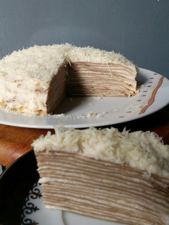 Foto resep Millecrepes vanilla yogurt cream