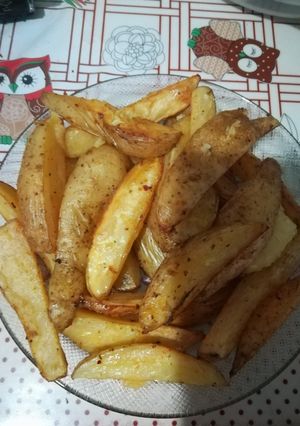 Una foto de Papas rústicas saborizadas!