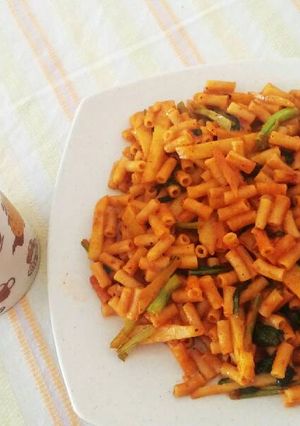 Foto resep Stir Fry Hot Macaroni